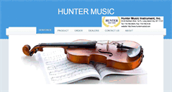 Desktop Screenshot of huntermusical.com